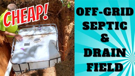 septic leach field diy